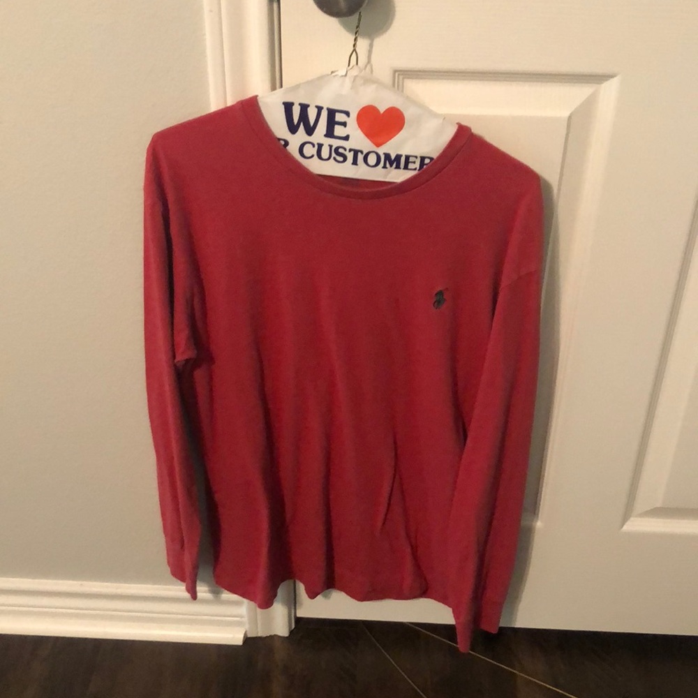 Polo Ralph Lauren Red long sleeve t shirt size: S